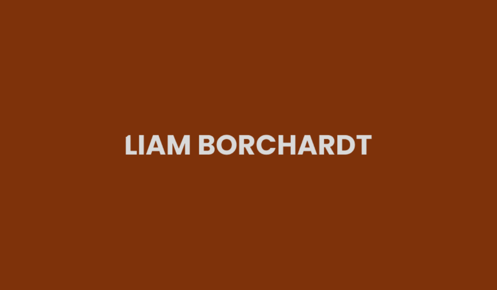 Liam Borchardt — aperçu du site