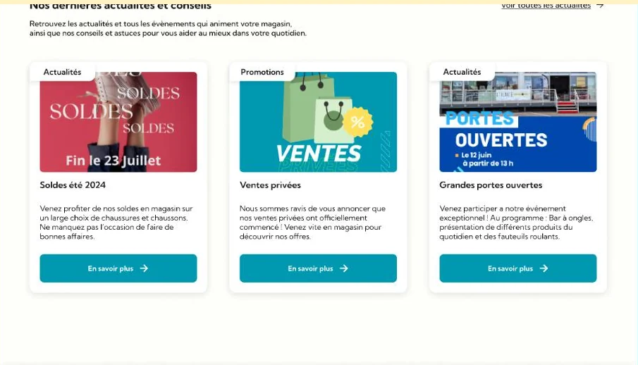 Atalante — aperçu du site