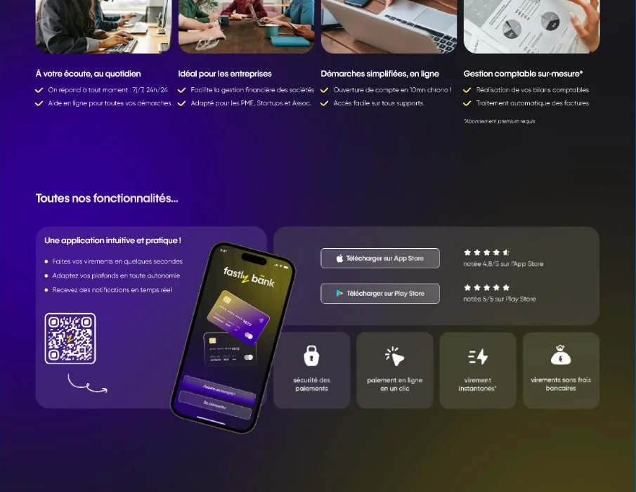 Fastly Bank — aperçu du site