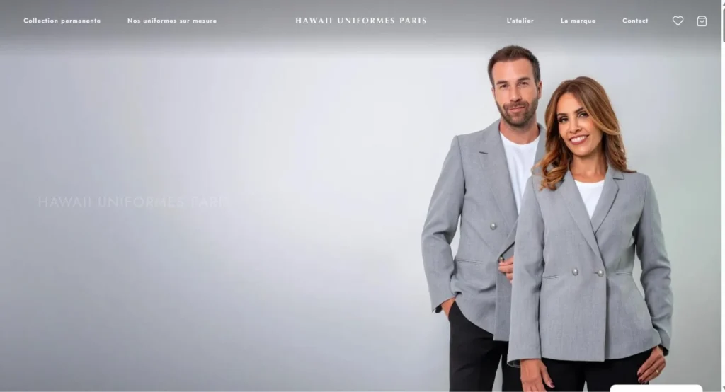 Hawaii Uniformes — page d’accueil