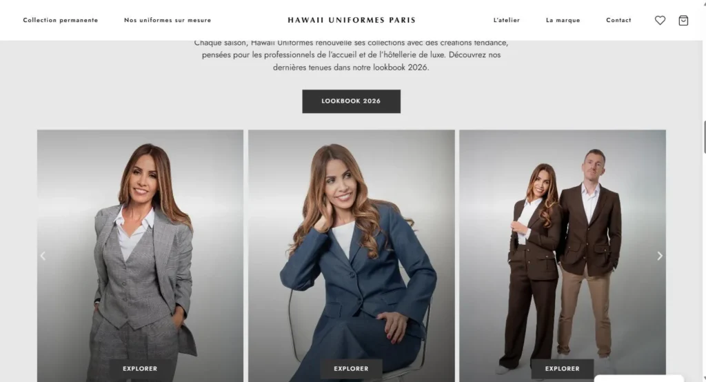Hawaii Uniformes — collection